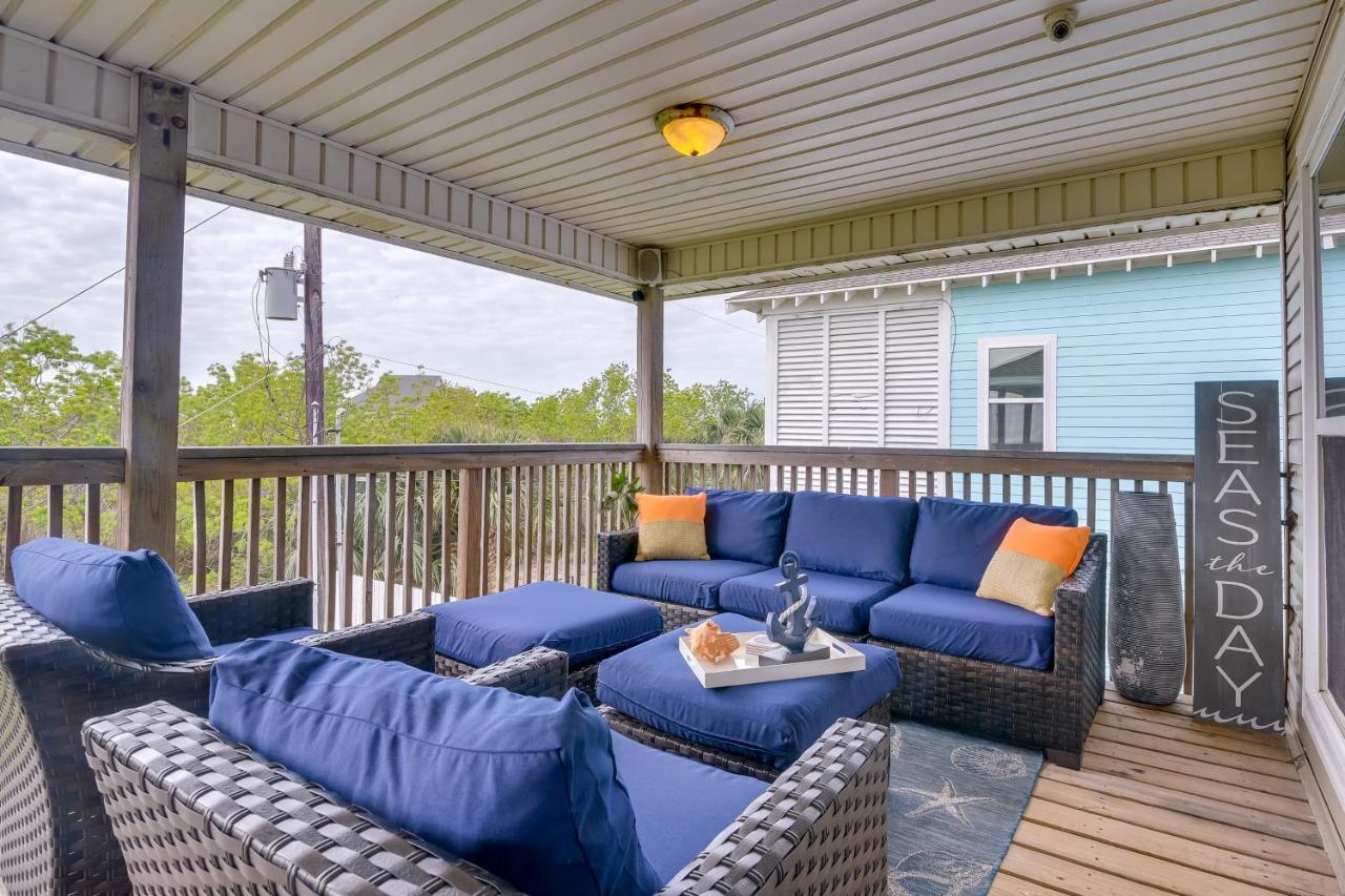 Galveston Escape With Entertainment Patio And Deck! Villa Exteriör bild